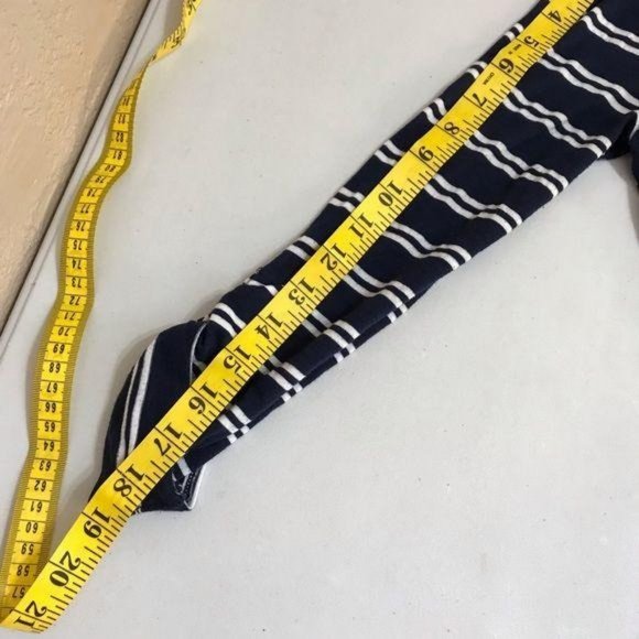 Splendid Navy Blue XS French Stripe Banded Hem Top - Picture 11 of 13